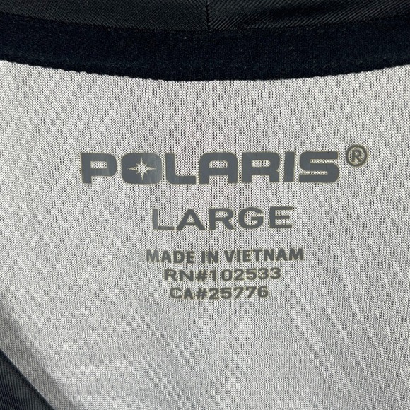 Polaris ORV Jersey Mens Large Pink Black Long Sleeve Mesh Sides Breathable - Picture 11 of 15